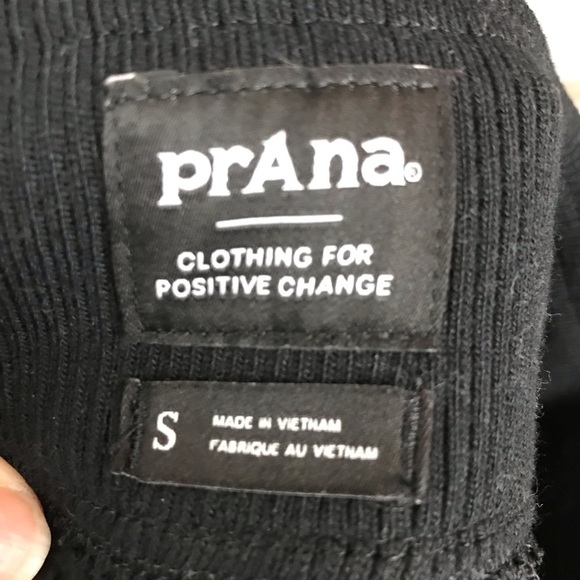 Prana Elsa black quilted skirt women small - Picture 6 of 16